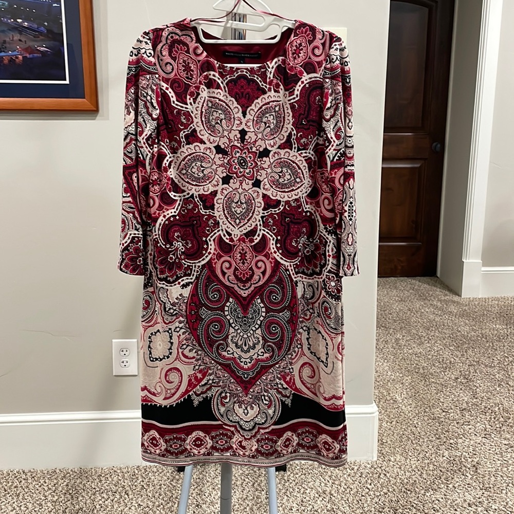 Women’s White House Black Market Patterned Dress